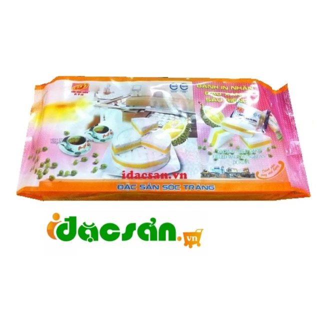 BÁNH IN ĐẬU XANH SẦU RIÊNG TÂN HUÊ VIÊN - ĐẶC SẢN SÓC TRĂNG