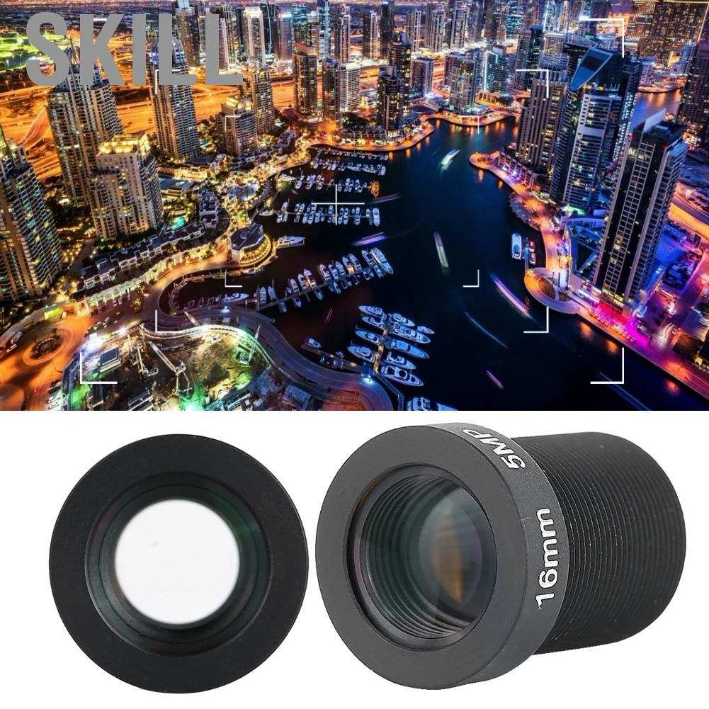 Skill Đơn Ban Ống Kính Lưng Tiêu cự dài 12.38 Phụ kiện thay thế 16mm HD Prime Lấy nét nhanh cho máy ảnh cho hầu hết các mẫu máy