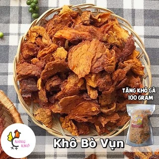 Khô bò vụn vị cary ( Thơm ngon - đậm vị ) - 500gram | Đồ ăn vặt Nàng Khô