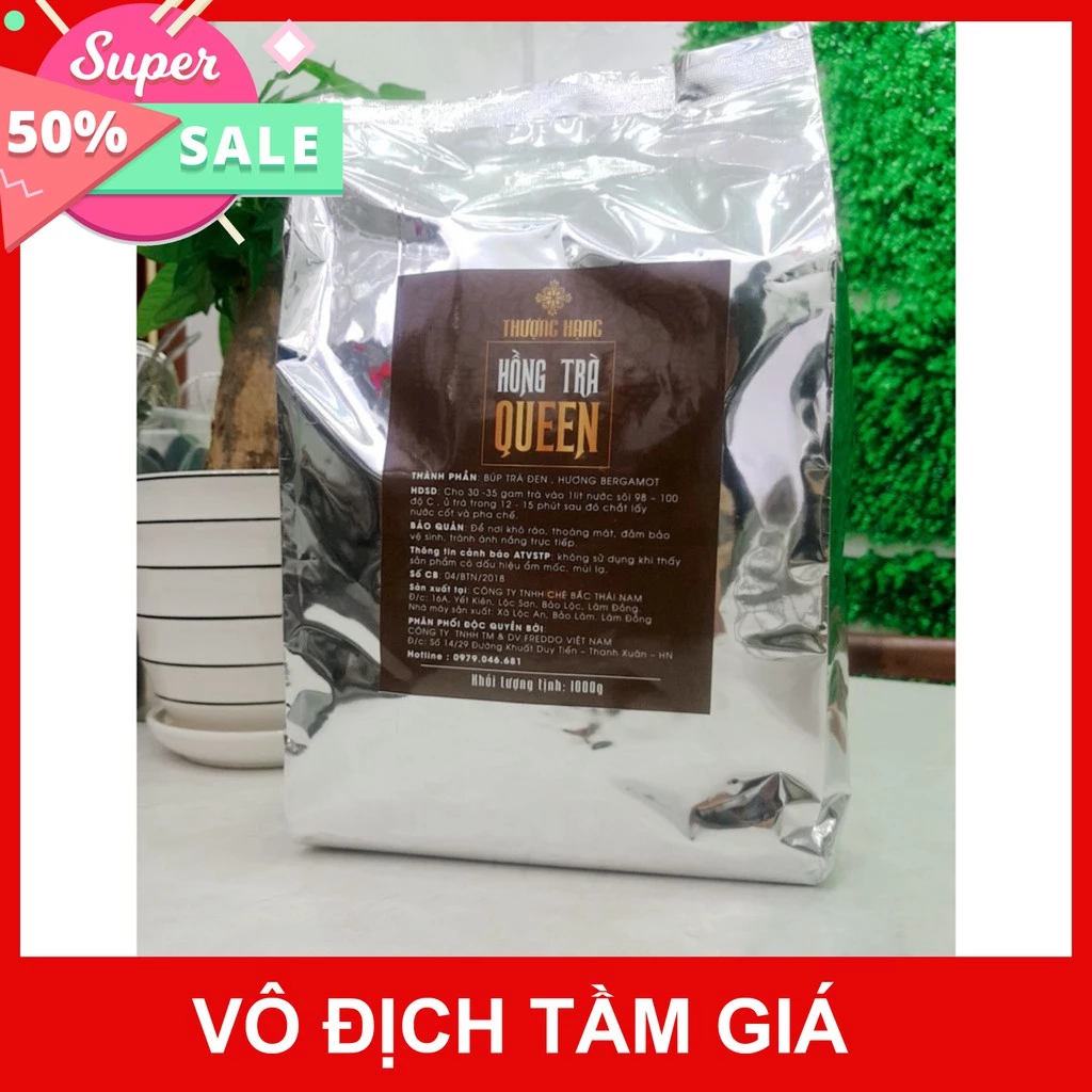 [Mã GROSALE2703 giảm 8% đơn 250K] [GIÁ SỈ] HỒNG TRÀ (TRÀ ĐEN) HÃNG QUEEN LÀM TRÀ SỮA ĐẬM VỊ