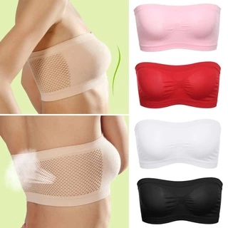 Phụ Nữ Thoáng Khí quây Liền Mạch Chắc Chắn Crop Tube Top Bra Bandeau Quần Lót