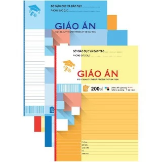 Vở, sổ giáo án 200 trang hải tiến A4