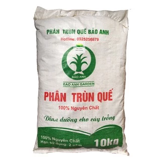 Phân trùn quế nguyên chất Bảo Anh bao 10kg