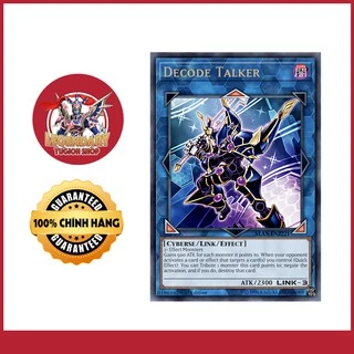 [Thẻ Bài Yugioh Chính Hãng] Decode Talker - Art Gốc - Yusaku