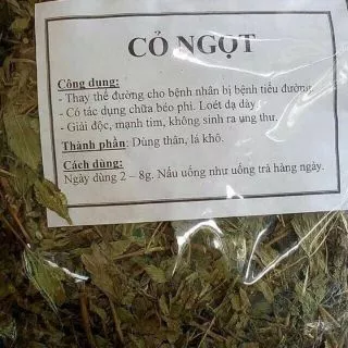 Cỏ ngọt sấy khô gói 100g