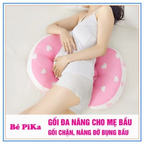 Gối đỡ bụng bầu ngủ đa năng - Tránh đau lưng, cổ và vai gáy