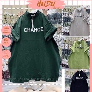 Áo Thun Cotton 3158 Form Rộng Nam Nữ Unisex CHANCE