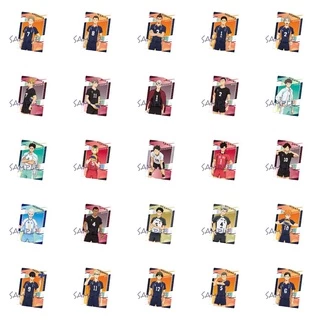 (1 tấm) M5 Ảnh thẻ in hình HAIKYUU!! Vua Bóng Chuyền card bo góc viền 5*8cm anime chibi sưu tầm độc đáo