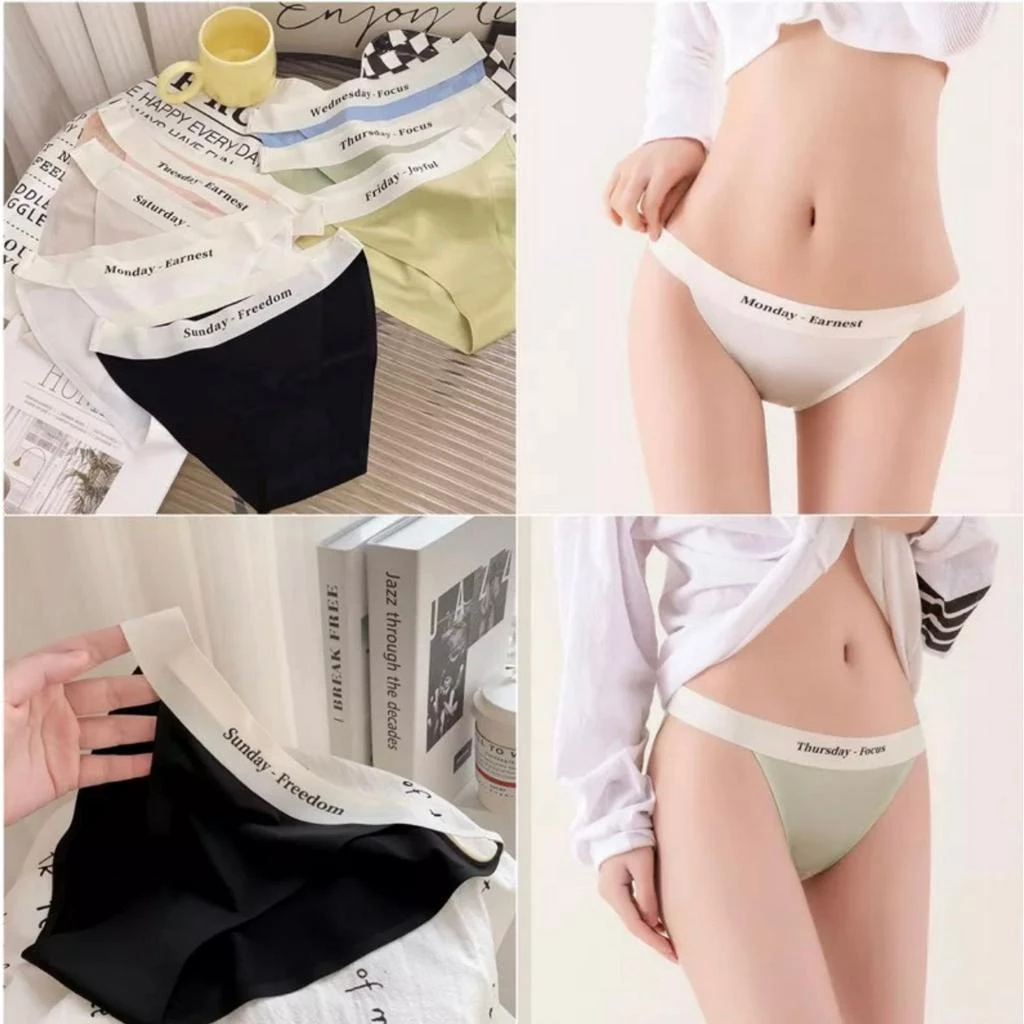 Quần Lót Đúc Su Tam Giác Week Tàng Hình mềm mịn kháng khuẩn Sexy M058