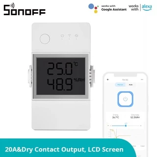 Công tắc thông minh Sonoff TH Elite 16A/ 20A kết nối wifi với cảm biến nhiệt độ và độ ẩm