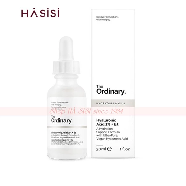 Tinh Chất Cấp Nước, Phục Hồi Da THE ORDINARY HYALURONIC ACID 2% + B5 30ml