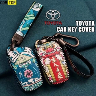 Vỏ Bảo Vệ Chìa Khóa Xe Hơi Toyota Corolla Camry Rav4 Vios Yaris 2014-2022