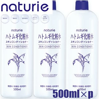 Nước Hoa Hồng Dưỡng Ẩm Da Naturie Nhật Bản 500ml Hạt Ý Dĩ