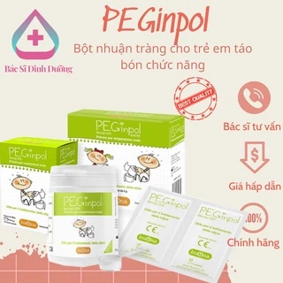 [Chính Hãng]  Chính Hãng PEGinpol - Giúp nhuận tràng, làm mềm phân. Hỗ trợ táo bón cấp và mãn tính, rối loạn nhu dộng ru