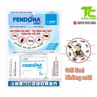 Thuốc diệt côn trùng trong nhà_ diệt khuẩn- khử trùng Fendona 10SC(mua 10gói tặng bình xịt)
