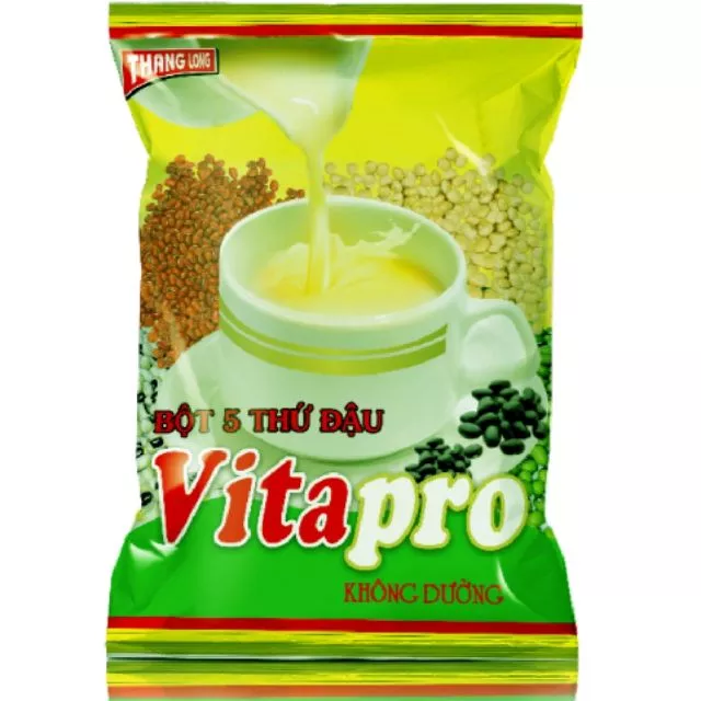 BỘT NGŨ CỐC 5 LOẠI ĐẬU VITAPRO 350GR ( KHÔNG ĐƯỜNG) -350GR