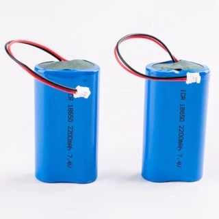 Pin 7,4v cell 18650 2000mah