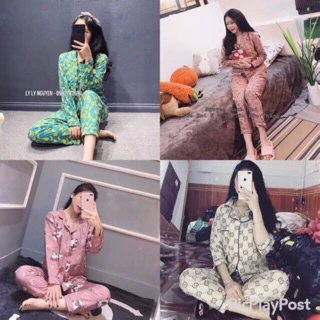 Bộ pijama tay dài quần dài