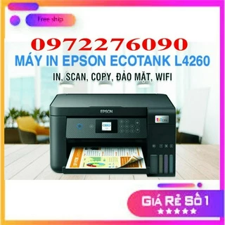 Máy in màu đa chức năng Epson L4260 Wifi,Scan,copy,in đảo mặt khổ A4