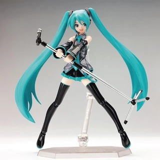 Mô Hình Nhân Vật Hatsune Miku 15cm Figma 014 Có Khớp Cử Động Bằng PVC Trang Trí Bàn Làm Việc