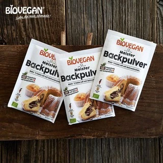 Bột nở làm bánh hữu cơ cao cấp Biovegan gói nhỏ 17g tiện lợi