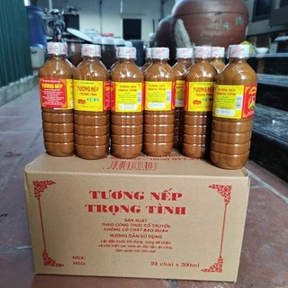 10 CHAI Nước Tương Bần Trọng Tình T9 Từ Đậu Nành Gia Truyền Cự Đà Nước Chấm Thịt Bò, Dê, Kho Thịt Cá