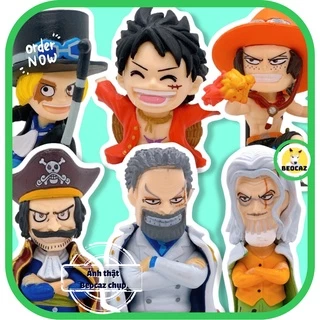 Mô Hình One Piece Đảo Hải Tặc Monkey D Luffy Đồ Chơi Beocaz trưng bày trang trí dễ thương nhân vật Zoro Nico set 2