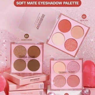 (Auth Thái)Bảng phấn mắt Sivanna Fall in Love Soft Matte Eyeshadow Pallete HF163 Thái Lan