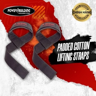 Hổ trợ tập luyện - Harbinger Padded cotton lifting straps