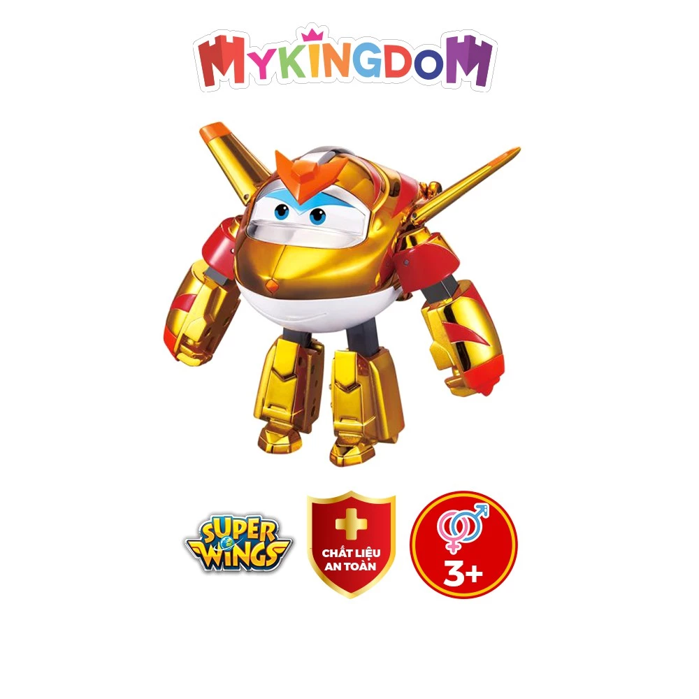 Đồ Chơi Robot SUPERWINGS Biến Hình Cỡ Lớn Golden Tốc Độ YW750231