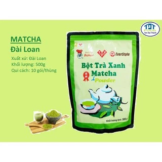 Bột Matcha Trà Xanh Đài Loan Nguyên Chất 500g - Everstyle