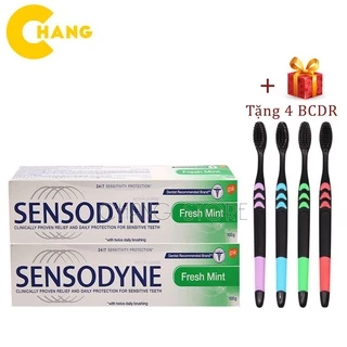 Combo 2 Kem đánh răng Thái Lan + tặng 4 bàn chải NaNo