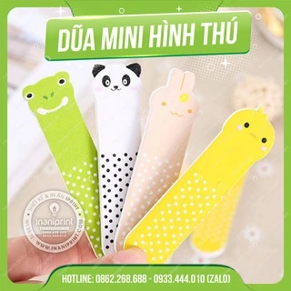 Dũa Mini Hình Thú Dễ Thương Giá Rẻ Cho Shop Làm Nail