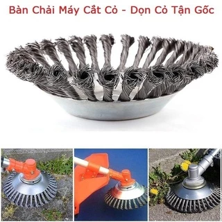 Lưỡi cắt cỏ tận gốc, bàn chải máy cắt cỏ 6 inch và 8 inch (DÙNG CHO MÁY CHẠY XĂNG)