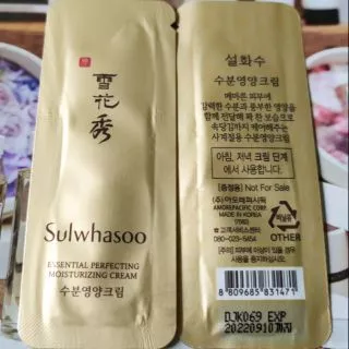 Kem dưỡng chống nhăn hoàn hảo Sulwhasoo Perfecting Sample