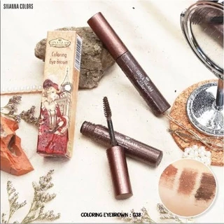 Mascara Chân Mày Sivanna Gina Glam Coloring Eyebrow  G38