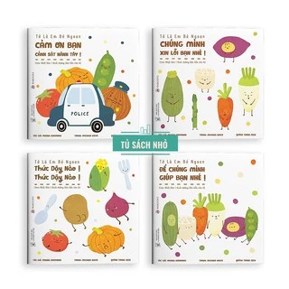 Sách Ehon - Combo 4 cuốn Tớ là em bé ngoan - Dành cho trẻ từ 0 - 2 tuổi