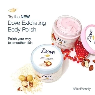 [HÀNG MỸ] Tẩy da chết Dove Exfoliating Body Polish 298g