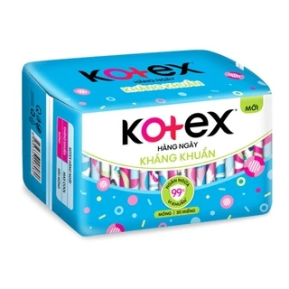 Băng Kotex hằng ngày kháng khuẩn gói 20 miếng/1GÓI