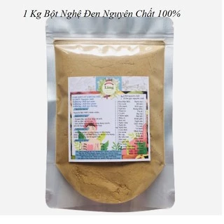 Bột Nghệ đen 1 Kg có giấy VSATTP và ĐKKD nguyên chất thiên nhiên 100% dùng để đắp mặt đa công dụng