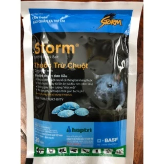 Thuốc trừ chuột Storm - BASF (Gói 20 viên) Diệt chuột hiệu quả!