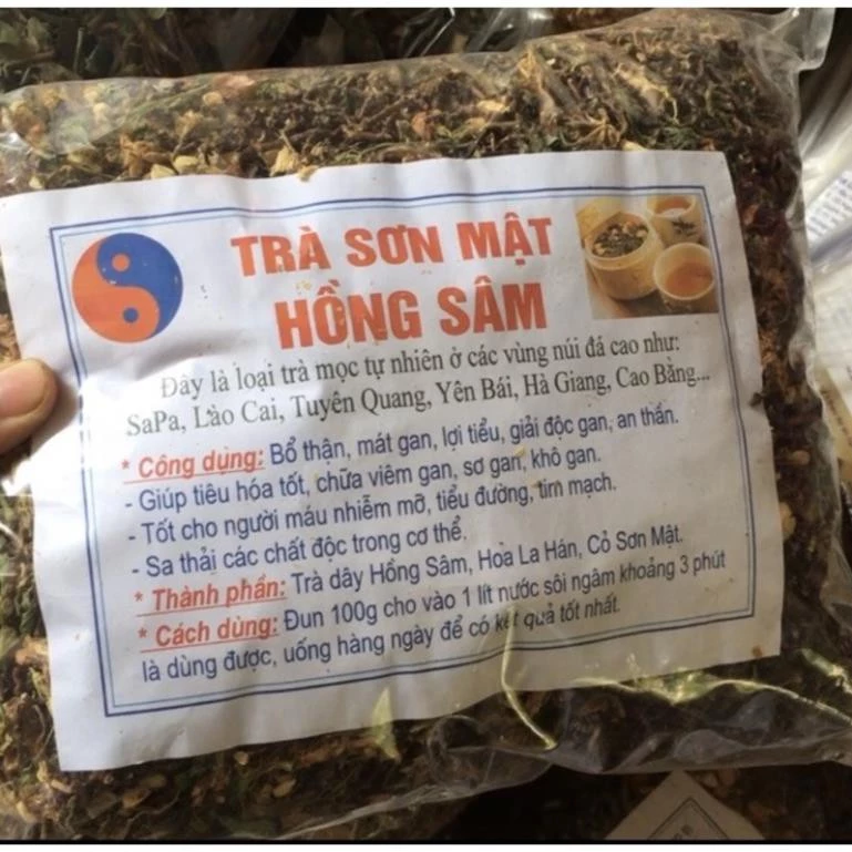 1kg Trà Sơn Mật Hồng Sâm ( Đặc sản số 1 Tây Bắc) GT004