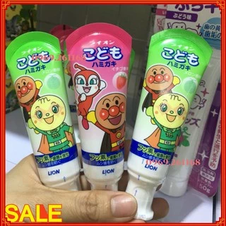 Kem đánh răng trẻ em Lion 40g - Nhật Bản