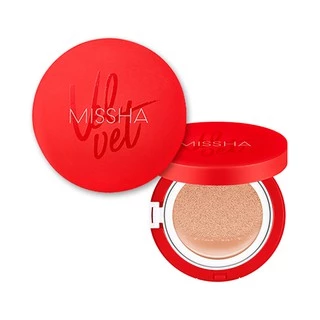 Phấn nước Missha Velvet Finish Cushion (hộp đỏ)21 Màu sáng