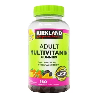 [Date 08/2025] Kẹo dẻo bổ sung Vitamin - Adult Multivitamin Gummies Kirkland 160v