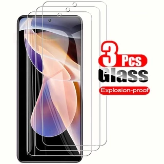 Set 3 kính cường lực bảo vệ màn hình điện thoại cho Xiaomi Redmi Note 11 Pro Plus 5G Redmi Note11 Note 11 Pro 11Pro