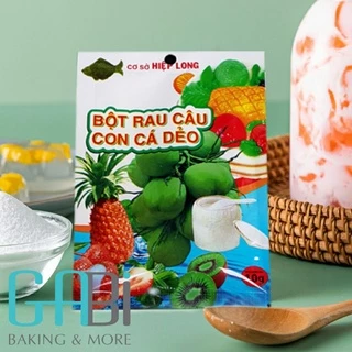 Bột thạch rau câu con cá dẻo gói 12g