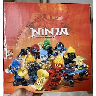 Lắp ráp minifigure ninja cho bé SX3031 trọn bộ 10 mẫu