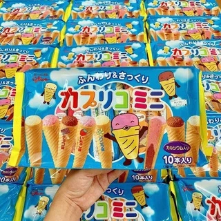 Bánh ốc quế Glico Nhật Bản 10 chiếc