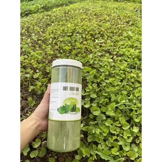 Bột rau má sấy lạnh  LengKengFarm  nguyên chất organic giảm cân hiệu quả an toàn - Bột rau má thanh nhiệt, mát gan